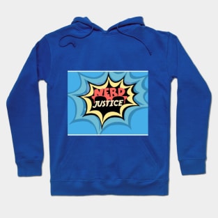 Nerd Justice Logo Hoodie